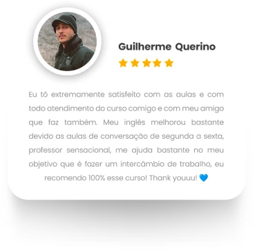 Depoimento - Guilherme